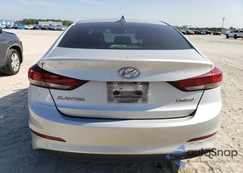 2018 Hyundai Elantra Sel из США, поврежденный, VIN KMHD84LF4JU452542